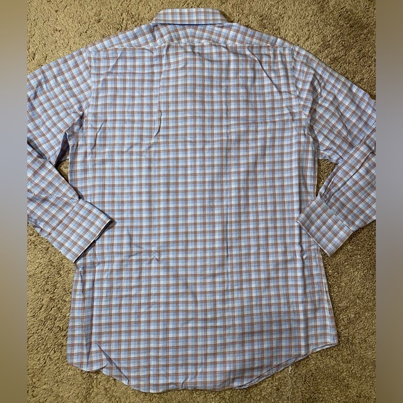 Brooks Brothers Regent 1818 Mens Work Dress Button Up Down Size Med 15.5 Shirt - Picture 8 of 10